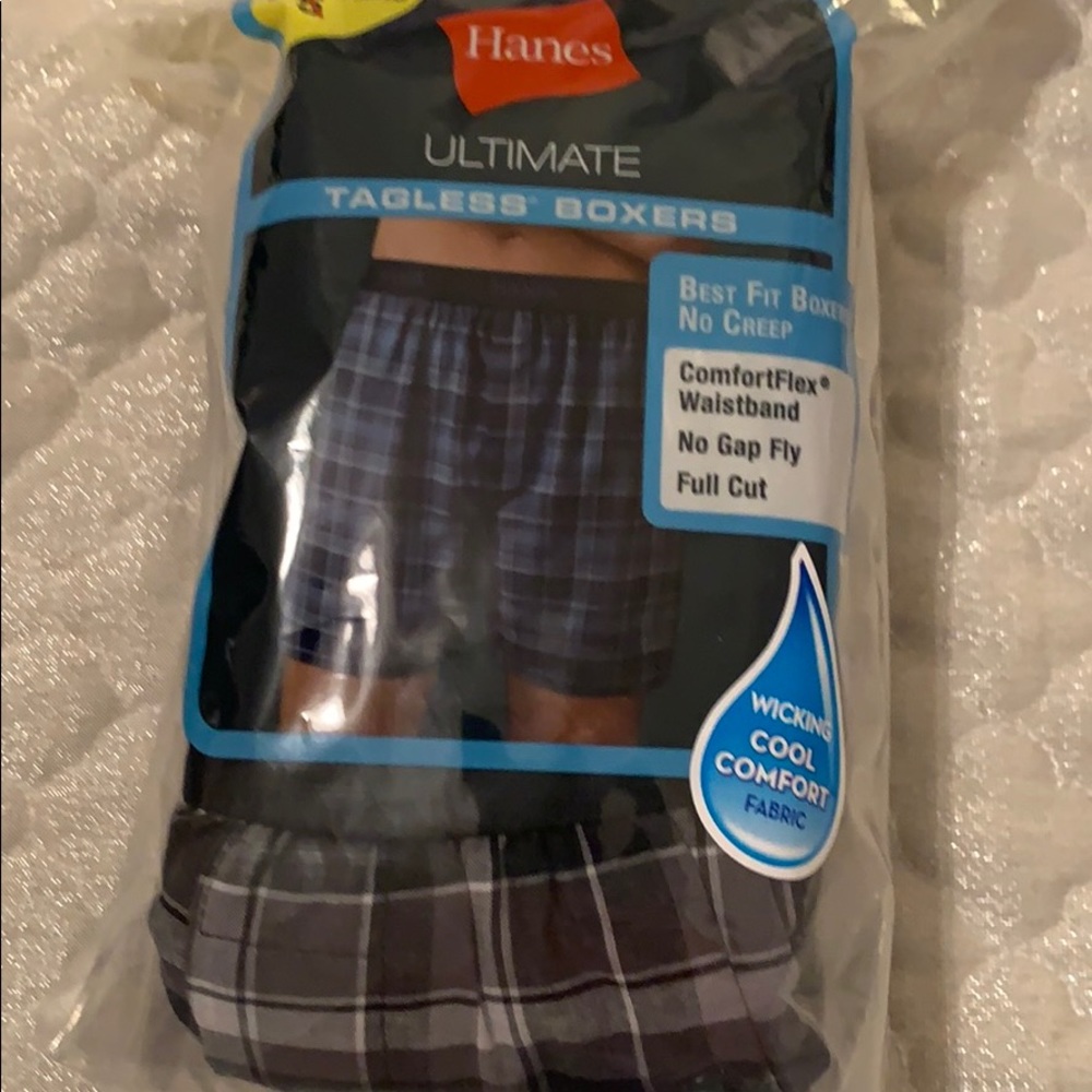 Men’s ultimate tagless boxers sz XL 40-42 waist